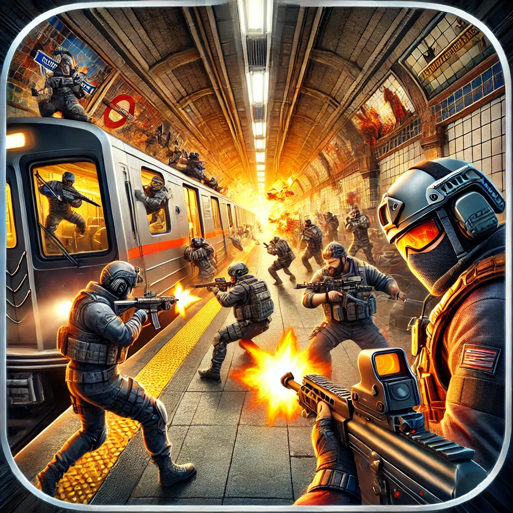 Subway Clash 3D Blitz